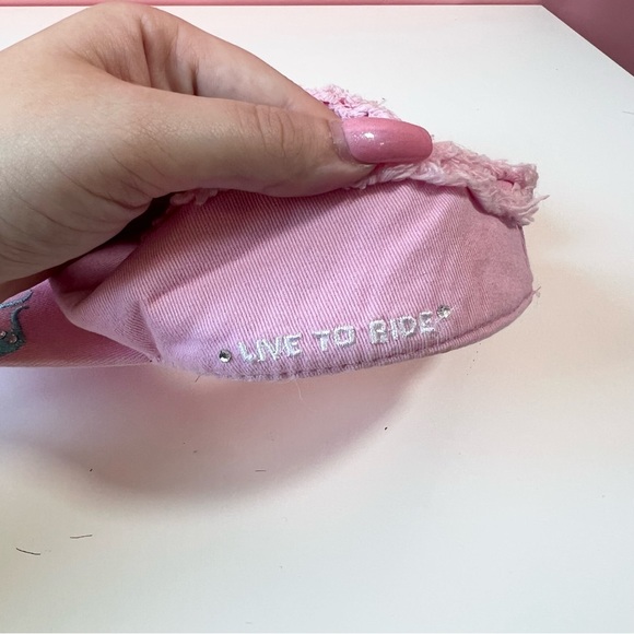 Vintage Y2K 2000s sexy mcbling biker flame visor - Picture 4 of 4